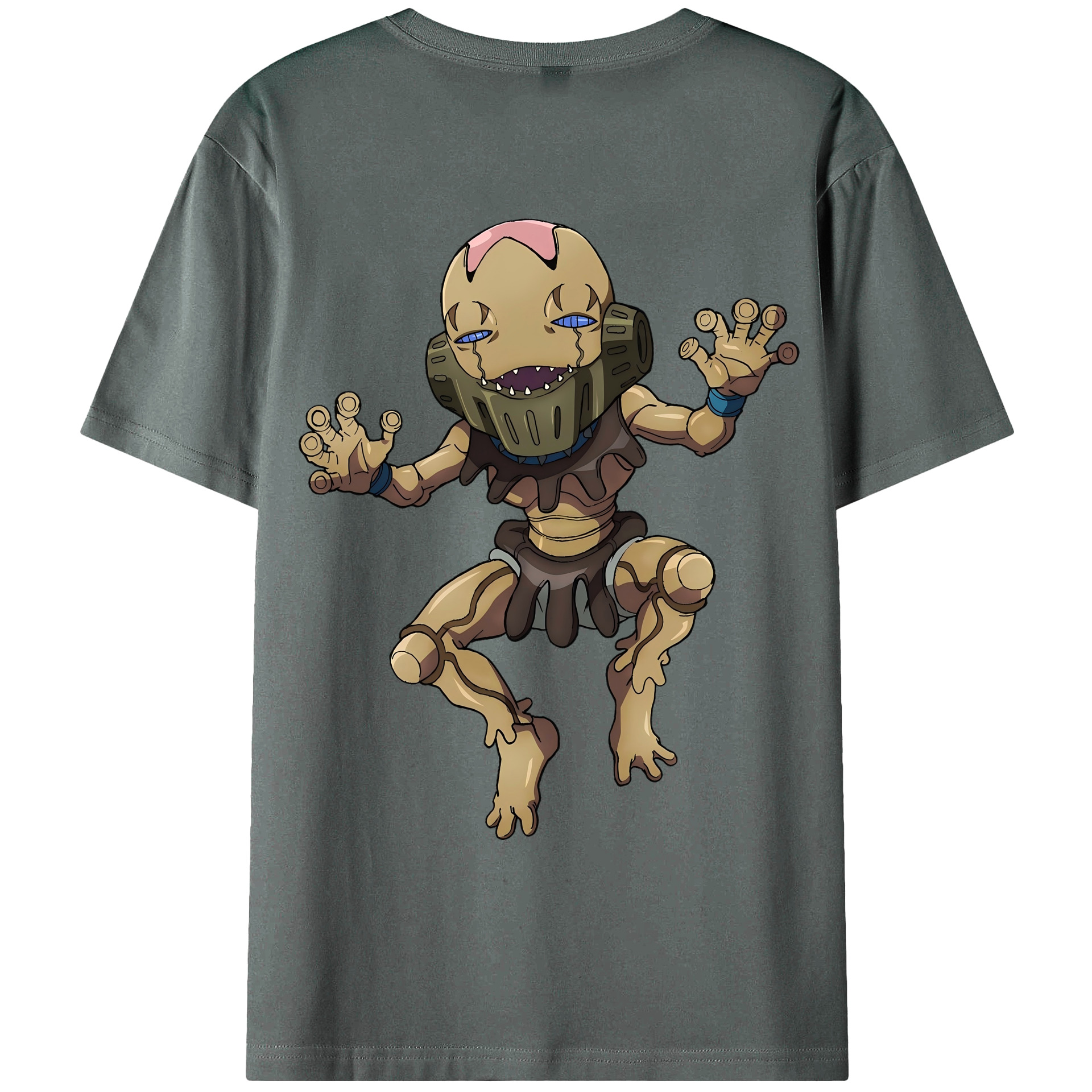 （画像用） ジョジョの奇妙な冒険 JoJo's Bizarre Adventure 綿100％ メンズ半袖Tシャツ（バックプリント） 通気性